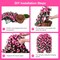 Artificial Flowers in Hanging Basket for Outdoors Indoors Decor, Artificial Mums Bush Flowers Plants with Baskets for Home Porch Garden Yard Patio Spring